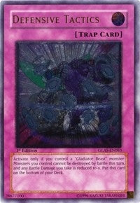Image for Defensive Tactics (UTR) (Gladiator's Assault) (GLAS-EN083) - YuGiOh