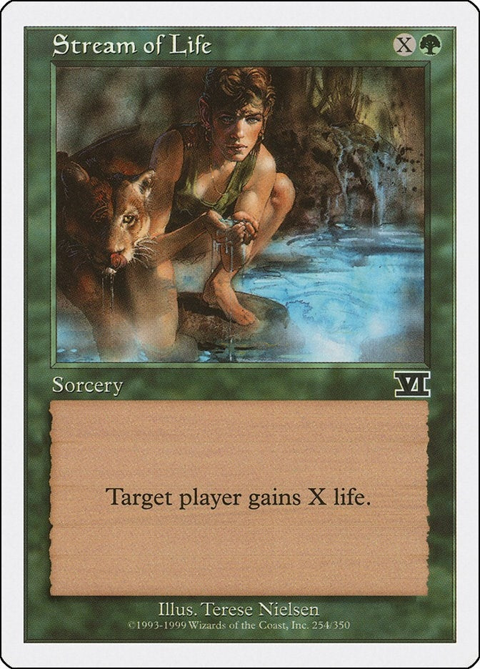 Image for Stream of Life (Classic Sixth Edition) (254) - Magic: The Gathering