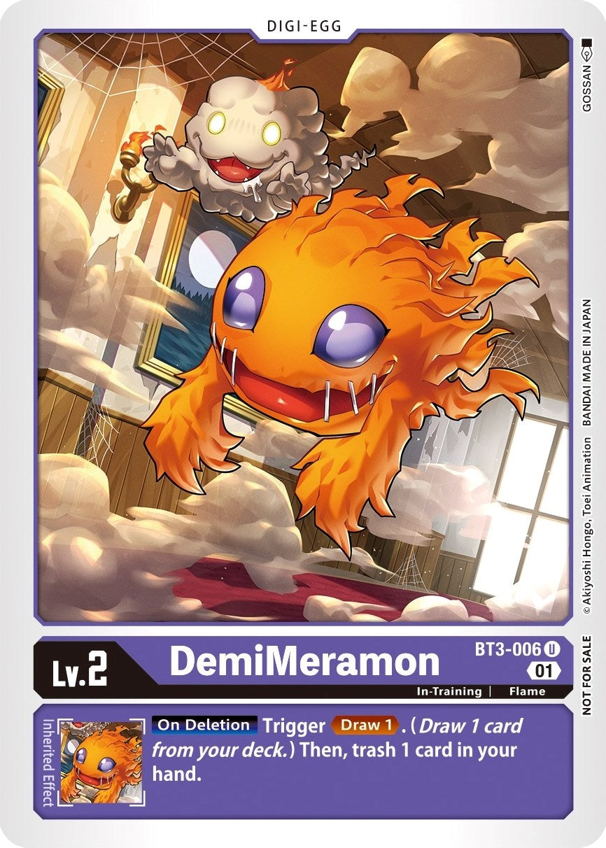 Image for DemiMeramon - BT3-006 (Winner Pack New Awakening) (BT01-03A) (BT3-006 U) - Digimon Card Game