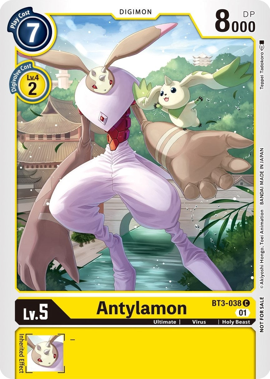 Image for Antylamon - BT3-038 (Winner Pack New Awakening) (BT01-03A) (BT3-038 C) - Digimon Card Game