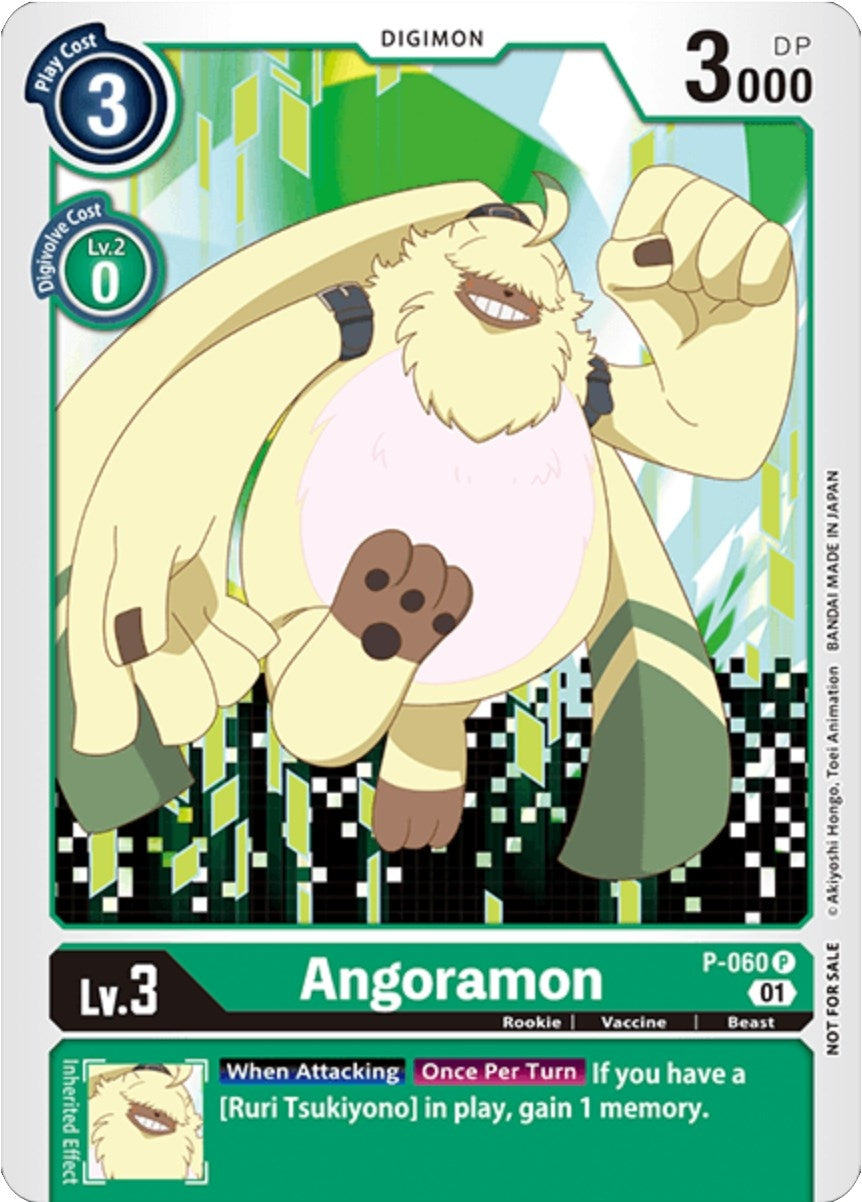 Image for Angoramon (Official Tournament Pack Vol.5) (P-060 P) (D-PR) - Digimon Card Game