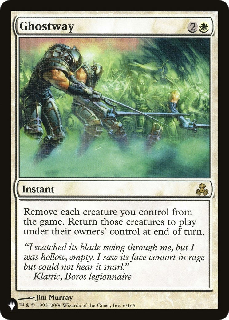 Image for Ghostway (The List Reprints) (6/165) - Magic: The Gathering
