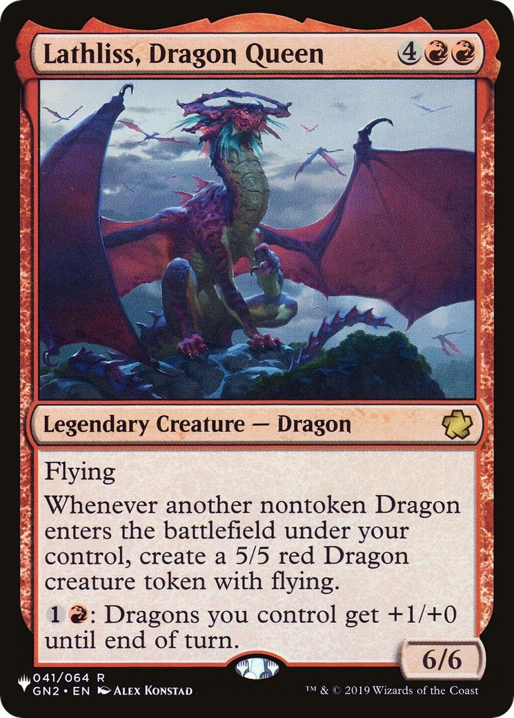 Image for Lathliss, Dragon Queen (The List Reprints) (041/064) - Magic: The Gathering