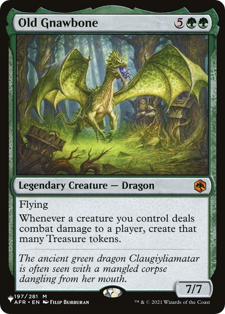 Image for Old Gnawbone (The List Reprints) (197/281) - Magic: The Gathering