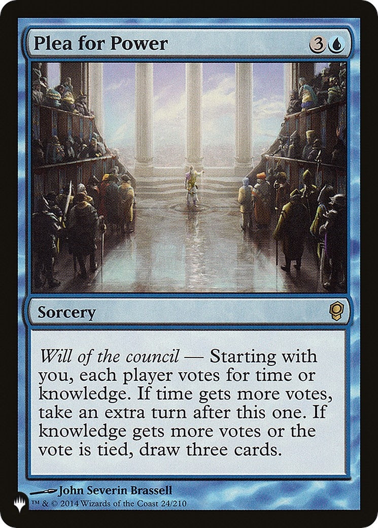 Image for Plea for Power (The List Reprints) (24/210) - Magic: The Gathering