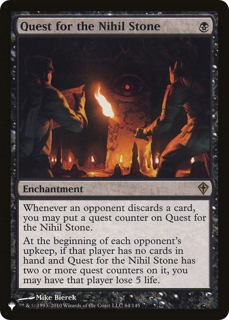 Image for Quest for the Nihil Stone (The List Reprints) (64/145) - Magic: The Gathering
