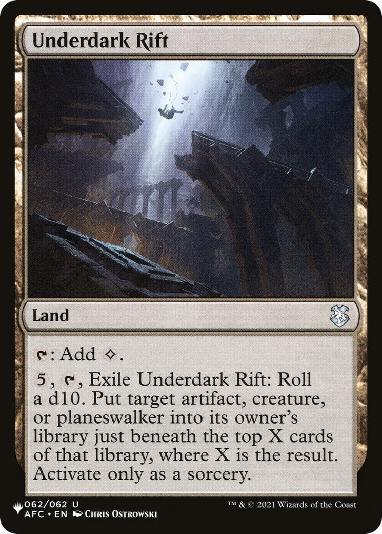 Image for Underdark Rift (The List Reprints) (062/062) - Magic: The Gathering
