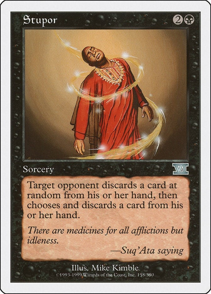 Image for Stupor (Classic Sixth Edition) (158) - Magic: The Gathering