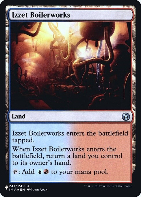 Image for Izzet Boilerworks (IMA) (The List Reprints) (241) - Magic: The Gathering