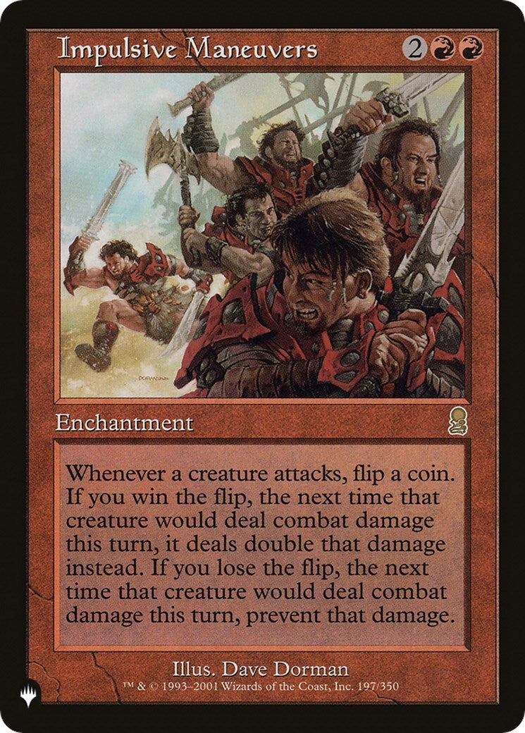 Image for Impulsive Maneuvers (The List Reprints) (197) - Magic: The Gathering
