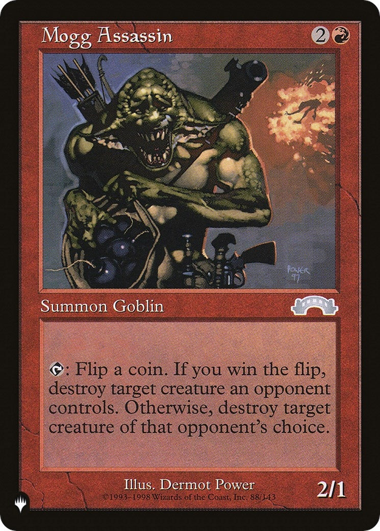 Image for Mogg Assassin (The List Reprints) (88) - Magic: The Gathering