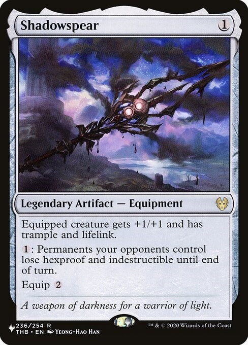 Image for Shadowspear (The List Reprints) (236) - Magic: The Gathering