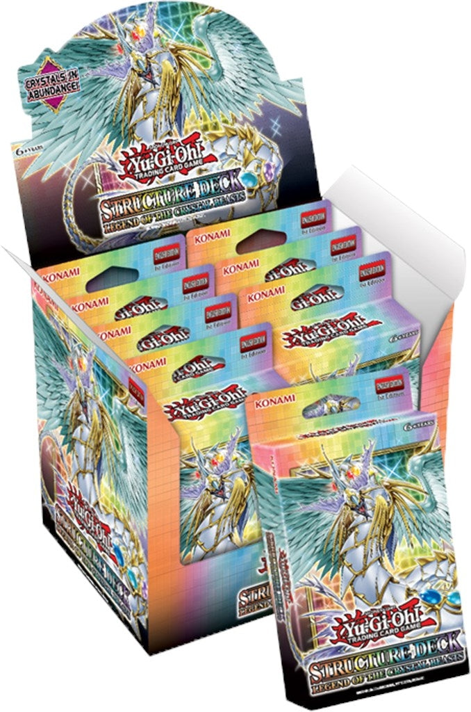Image for Legend of the Crystal Beasts Structure Deck Display - YuGiOh