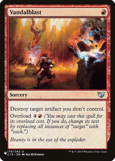 Image for Vandalblast (The List Reprints) (170) - Magic: The Gathering
