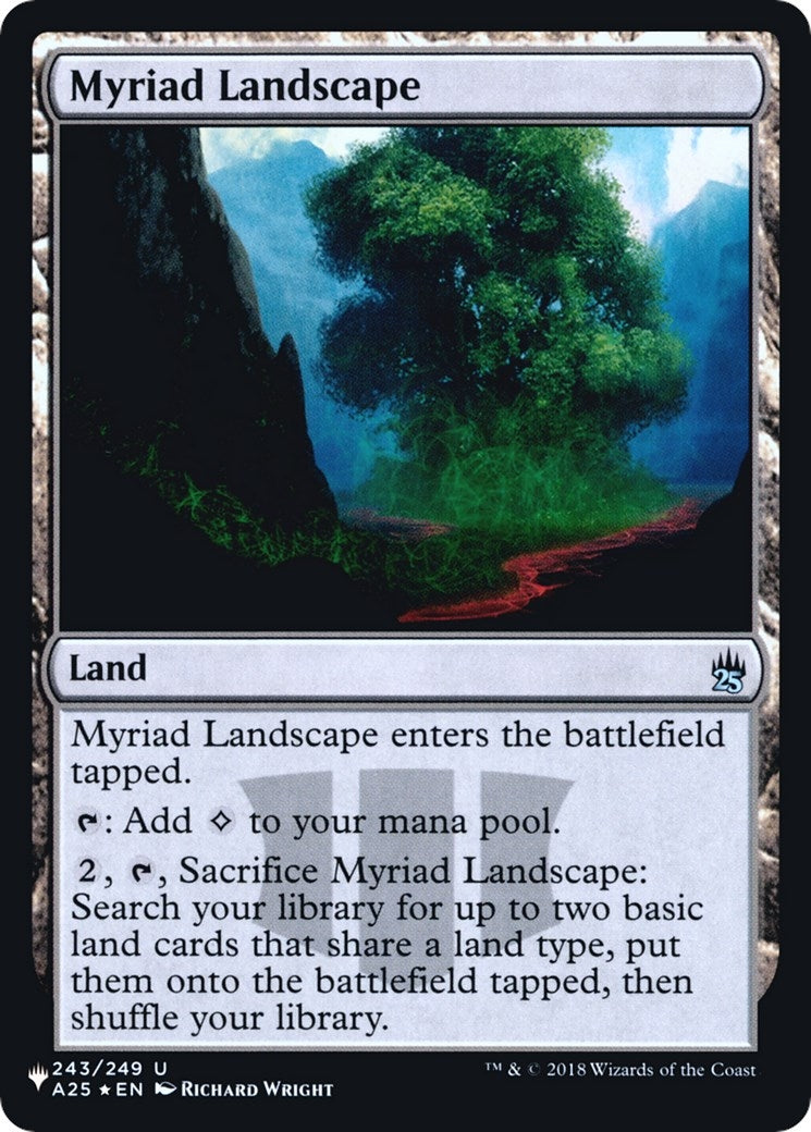 Image for Myriad Landscape (A25) (The List Reprints) (243) - Magic: The Gathering