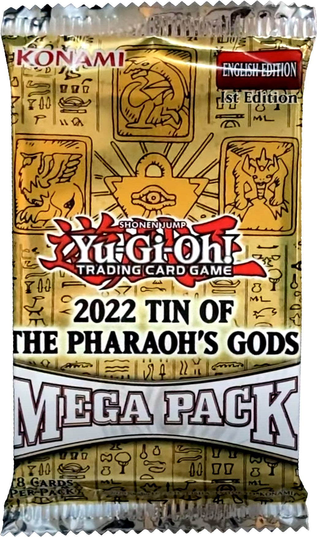 Image for 2022 Tin of the Pharaoh's Gods Mega Pack - YuGiOh