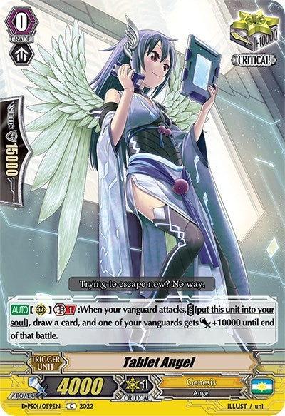 Image for Tablet Angel (D-PS01: P Clan Collection 2022) (D-PS01/059EN) - Cardfight Vanguard