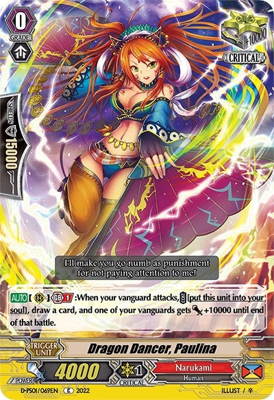 Image for Dragon Dancer, Paulina (D-PS01: P Clan Collection 2022) (D-PS01/069EN) - Cardfight Vanguard