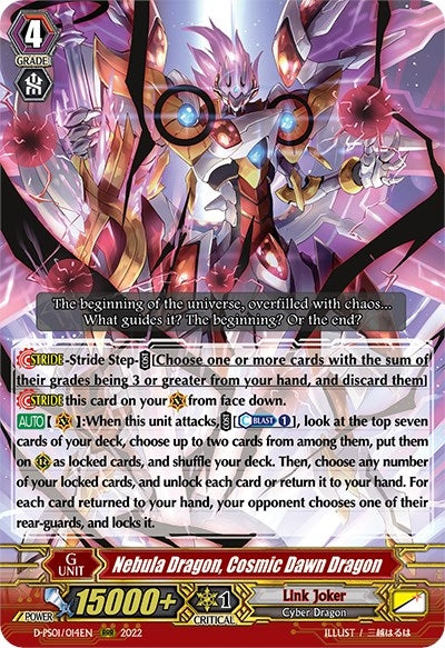 Image for Nebula Dragon, Cosmic Dawn Dragon (D-PS01: P Clan Collection 2022) (D-PS01/014EN) - Cardfight Vanguard