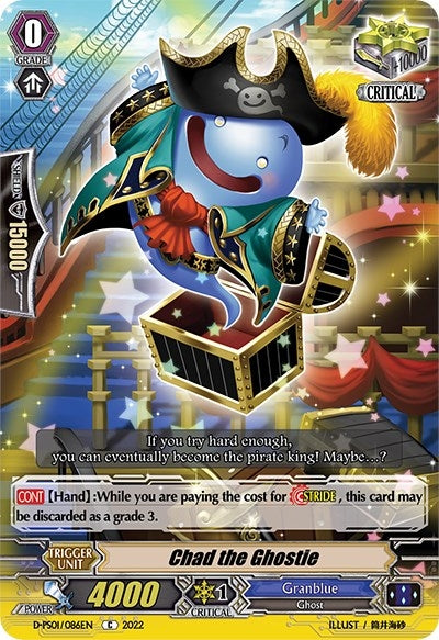 Image for Chad the Ghostie (D-PS01: P Clan Collection 2022) (D-PS01/086EN) - Cardfight Vanguard