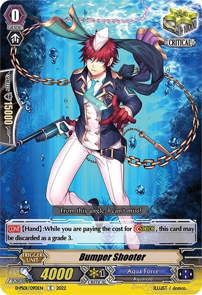 Image for Bumper Shooter (D-PS01: P Clan Collection 2022) (D-PS01/090EN) - Cardfight Vanguard