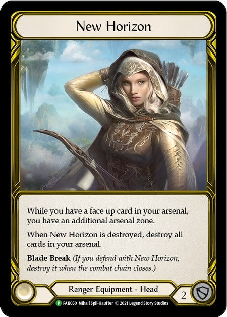 Image for New Horizon (Golden) - FAB050 (Flesh and Blood: Promo Cards) (FAB050) - Flesh and Blood TCG