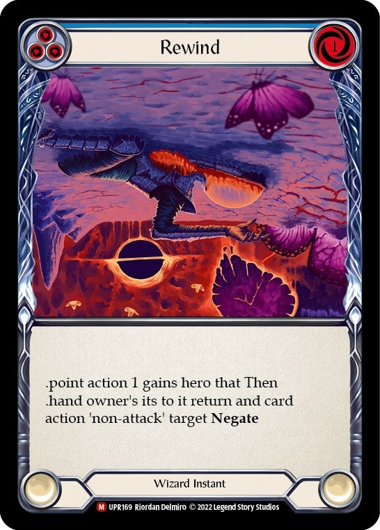 Image for Rewind (Alternate Art) (Uprising) (UPR169) - Flesh and Blood TCG