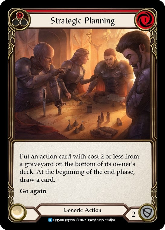 Image for Strategic Planning (Red) (Uprising) (UPR200) - Flesh and Blood TCG