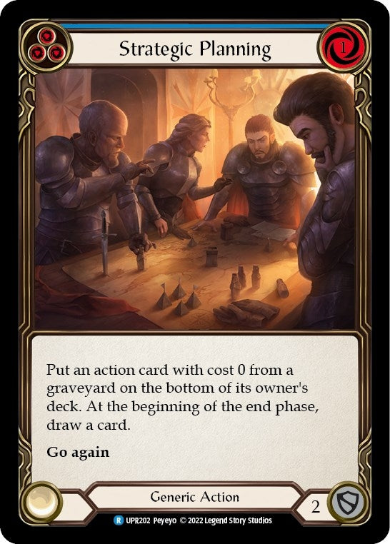 Image for Strategic Planning (Blue) (Uprising) (UPR202) - Flesh and Blood TCG