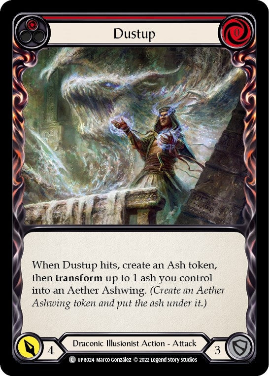 Image for Dustup (Red) (Uprising) (UPR024) - Flesh and Blood TCG