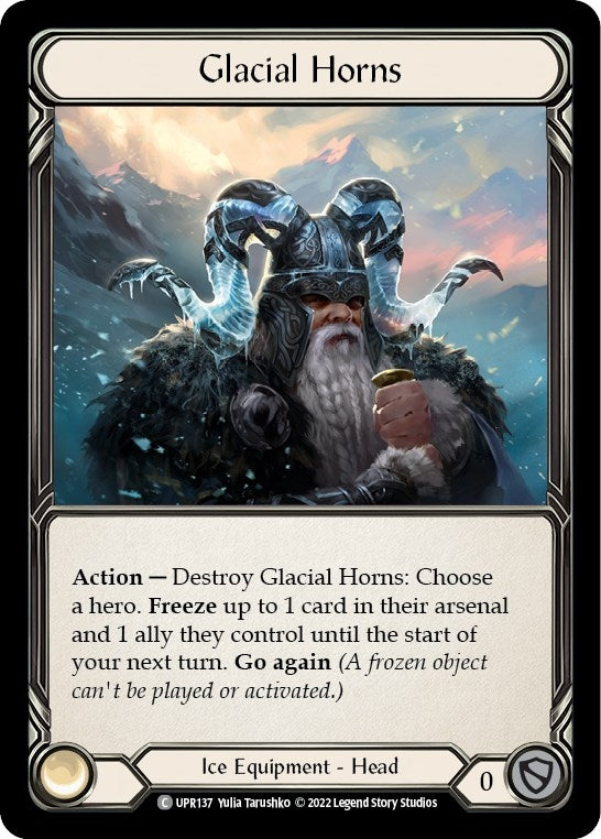Image for Glacial Horns (Uprising) (UPR137) - Flesh and Blood TCG