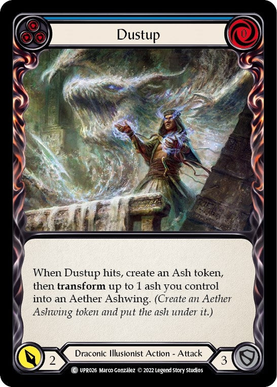 Image for Dustup (Blue) (Uprising) (UPR026) - Flesh and Blood TCG