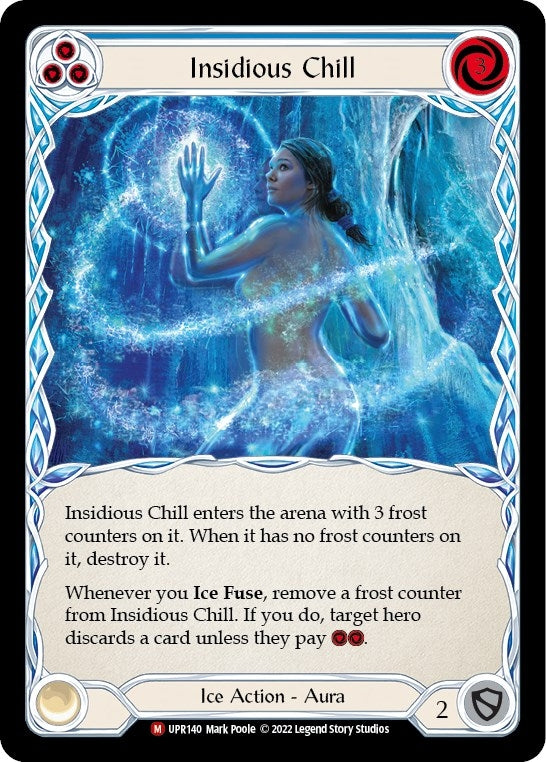 Image for Insidious Chill (Uprising) (UPR140) - Flesh and Blood TCG