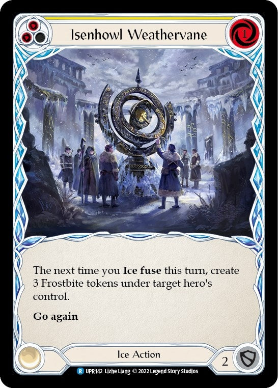 Image for Isenhowl Weathervane (Yellow) (Uprising) (UPR142) - Flesh and Blood TCG