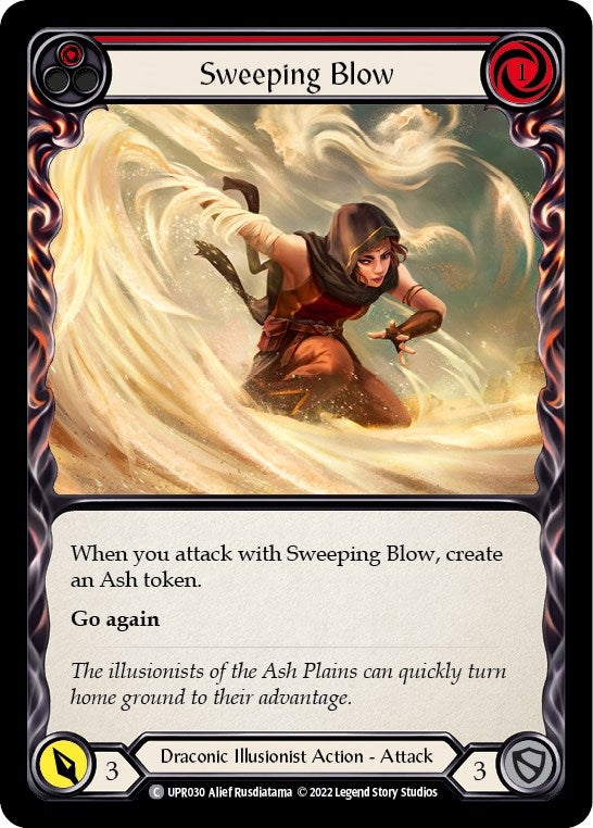 Image for Sweeping Blow (Red) (Uprising) (UPR030) - Flesh and Blood TCG