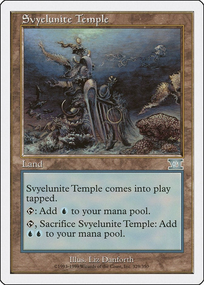 Image for Svyelunite Temple (Classic Sixth Edition) (329) - Magic: The Gathering