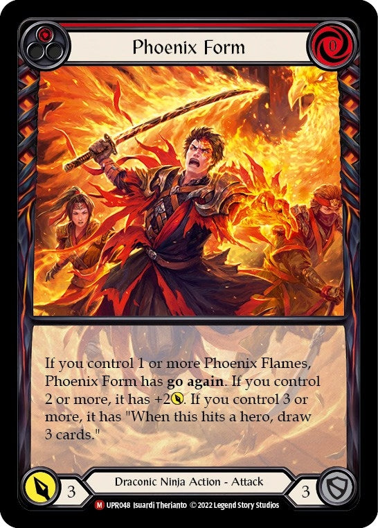 Image for Phoenix Form (Extended Art) (Uprising) (UPR048) - Flesh and Blood TCG