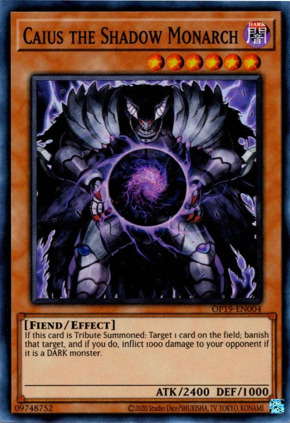 Image for Caius the Shadow Monarch (OTS Tournament Pack 19) (OP19-EN004) - YuGiOh