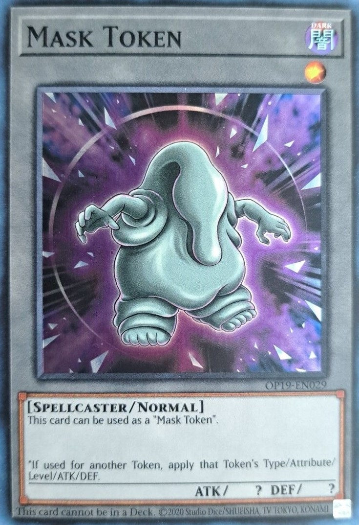 Image for Mask Token (OTS Tournament Pack 19) (OP19-EN029) - YuGiOh