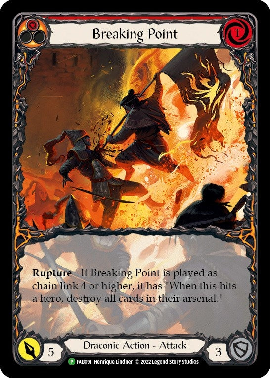 Image for Breaking Point (Extended Art) - FAB091 (Flesh and Blood: Promo Cards) (FAB091) - Flesh and Blood TCG
