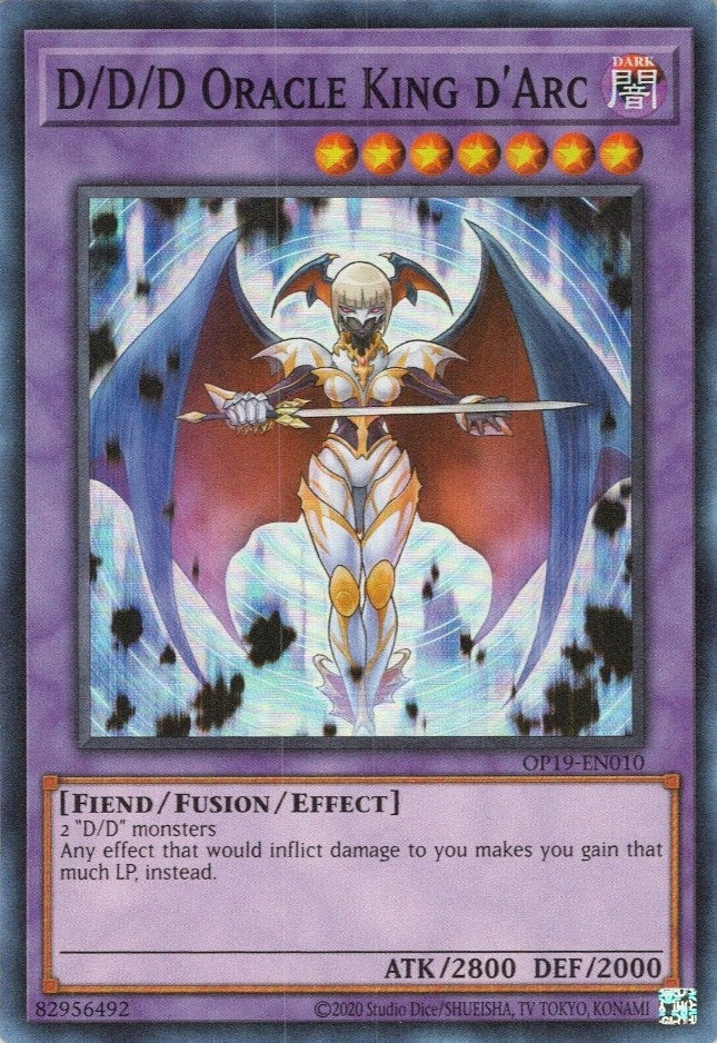 Image for D/D/D Oracle King d'Arc (OTS Tournament Pack 19) (OP19-EN010) - YuGiOh