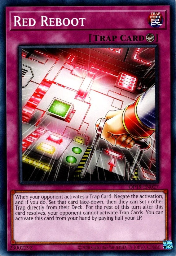 Image for Red Reboot (OTS Tournament Pack 19) (OP19-EN027) - YuGiOh