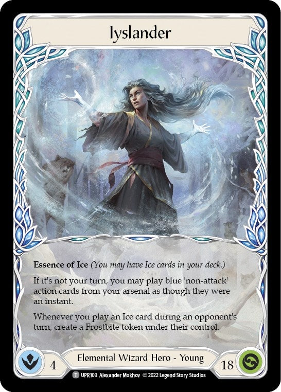 Image for Iyslander // Searing Emberblade (Uprising) (UPR103//UPR046) - Flesh and Blood TCG