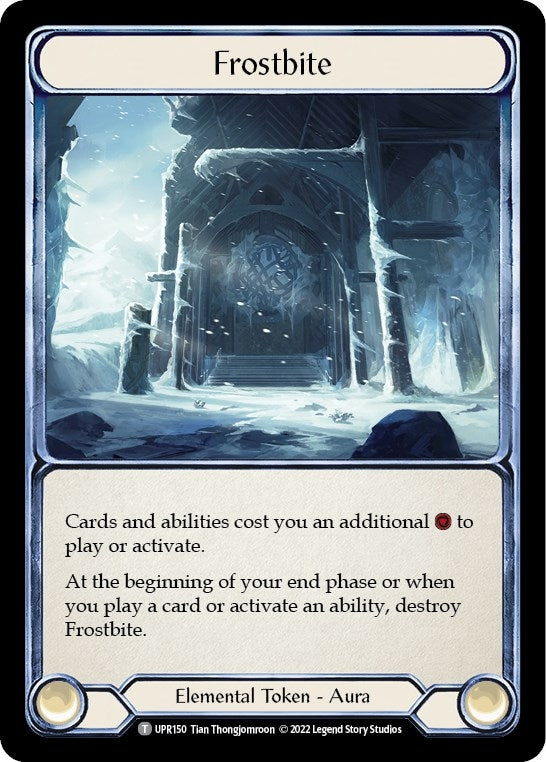 Image for Frostbite // Helio's Mitre (Uprising) (UPR150/UPR183) - Flesh and Blood TCG