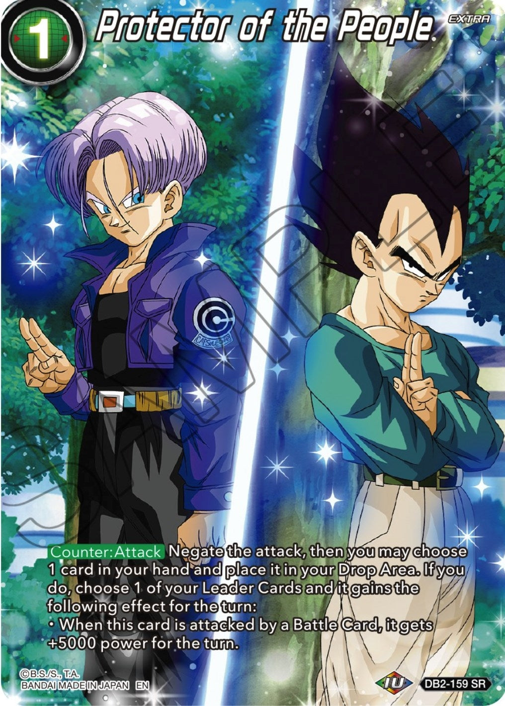 Image for Protector of the People (Theme Selection: History of Vegeta) (DB2-159) - Dragon Ball Super: Masters