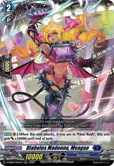 Image for Diabolos Madonna, Meagan (D-SS02: Festival Collection 2022) (D-SS02/004EN) - Cardfight Vanguard