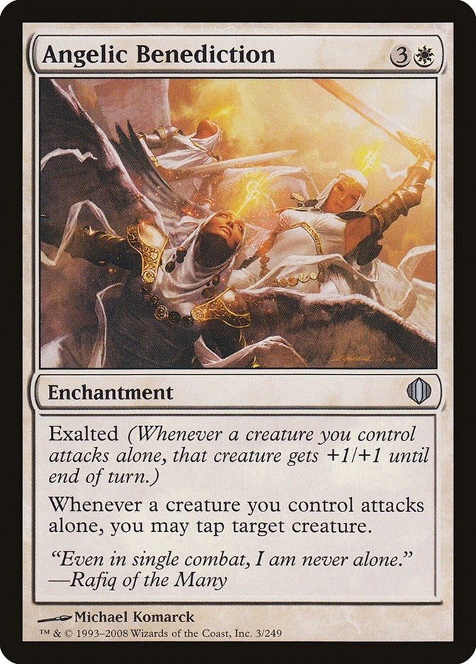 Image for Angelic Benediction (Shards of Alara) (3) - Magic: The Gathering