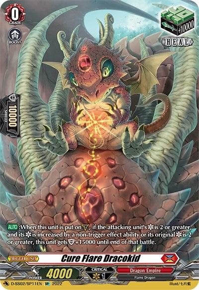 Image for Cure Flare Dracokid (SP) (D-SS02: Festival Collection 2022) (D-SS02/SP11EN) - Cardfight Vanguard