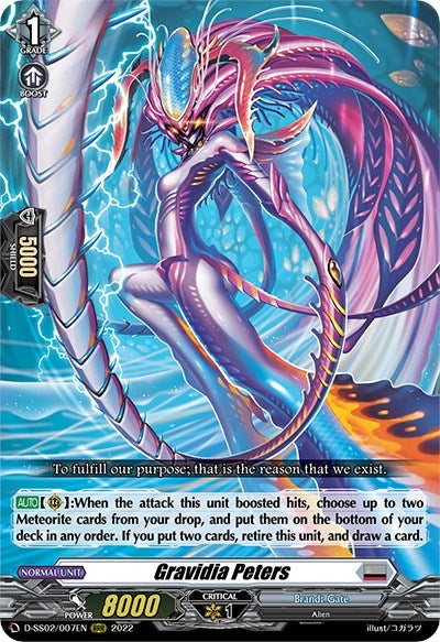 Image for Gravidia Peters (D-SS02: Festival Collection 2022) (D-SS02/007EN) - Cardfight Vanguard