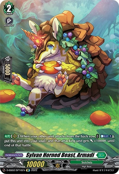 Image for Sylvan Horned Beast, Armadi (SP) (D-SS02: Festival Collection 2022) (D-SS02/SP10EN) - Cardfight Vanguard